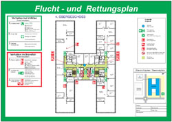 flucht-rettungsplan